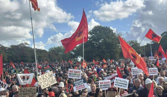 OVL-UÇK për protestë në Hagë: Mesazhi ishte i qartë