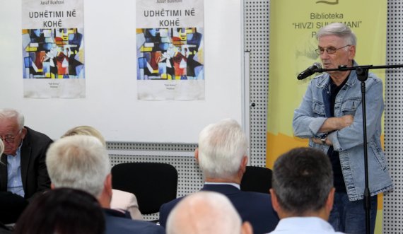 Botimi i romanit 'Udhëtimi në kohë' nga Jusuf Buxhovi mblodhi emra të njohur të botës letrare