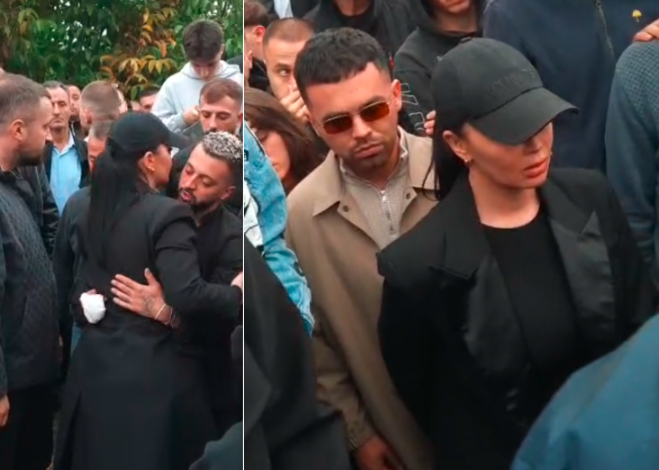 Këta këngëtarë ishin në Pavlan për t'i shprehur ngushëllime Gjestit