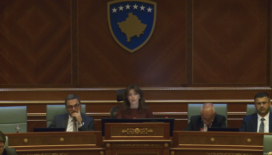 Kuvendi i Kosovës del me njoftim