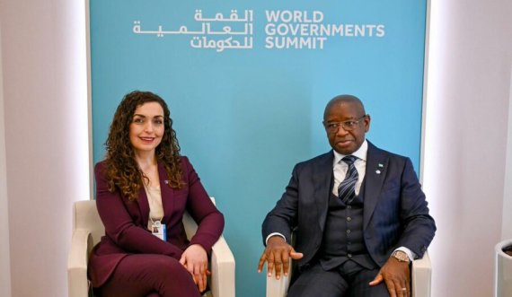 Osmani është takuar me presidentin e Sierra Leones