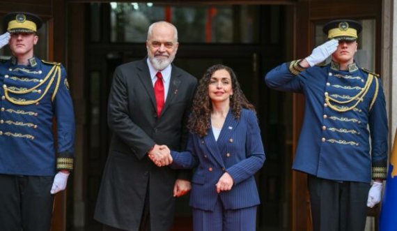 Osmani e Rama në takim diskutuan për koordinimin e vazhdueshëm Kosovë-Shqipëri 