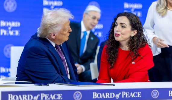 Trump falënderon liderët e Bordit të Paqes: Presidente Osmani po bëni një punë të shkëlqyer