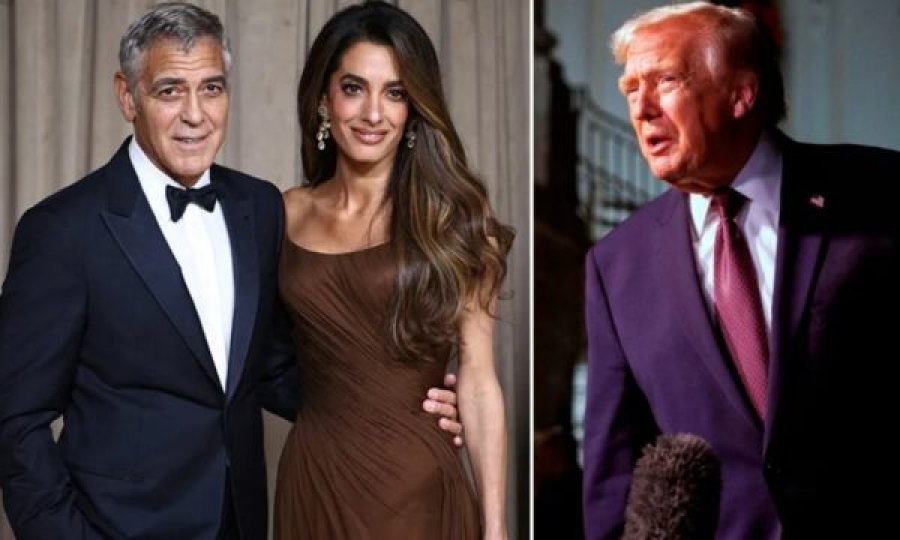 Trump kritikon aktorin George Clooney dhe partneren e tij pasi morën shtetësinë franceze
