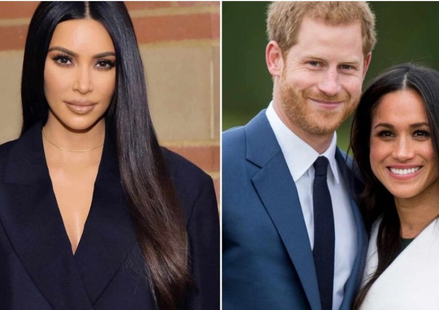 Kim e zbulon pse i hoqi fotot me Meghan dhe Harryn