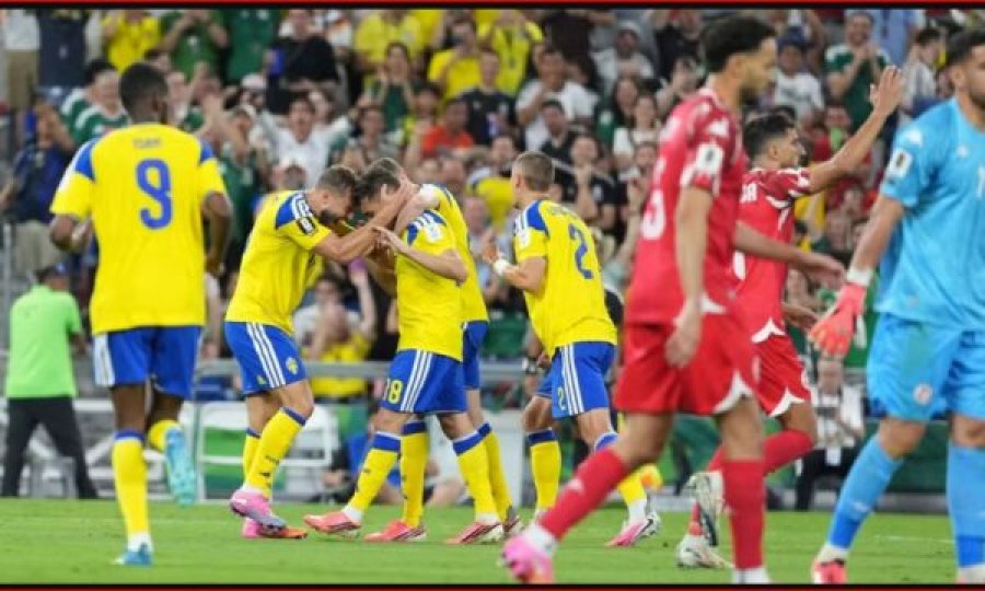 Suedia ka mposhtur bindshëm Tunizinë 5-1