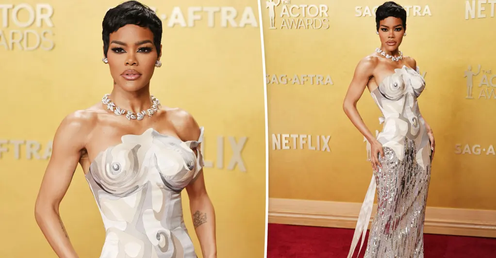 Teyana Taylor shkëlqen në tapetin e kuq 